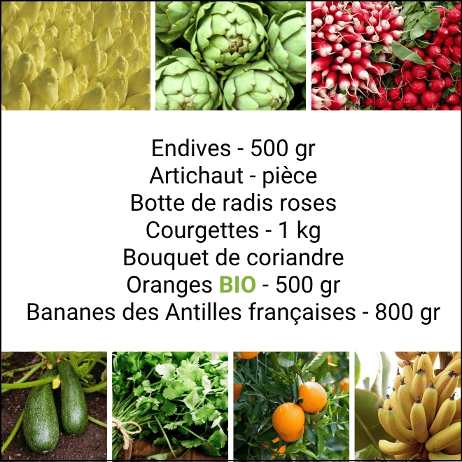 Panier MIDI Fruits & Légumes