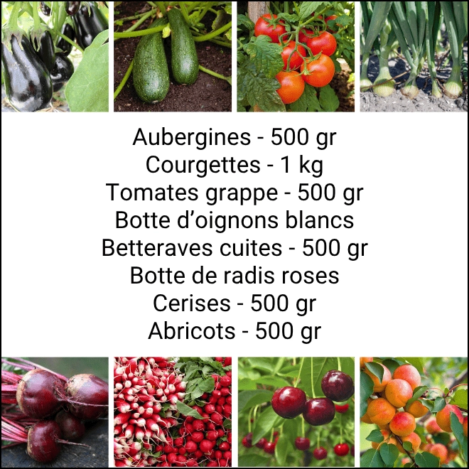 Panier MAXI Fruits & Légumes
