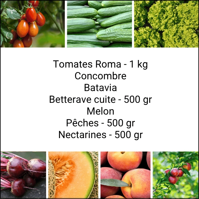 Panier MIDI Fruits & Légumes