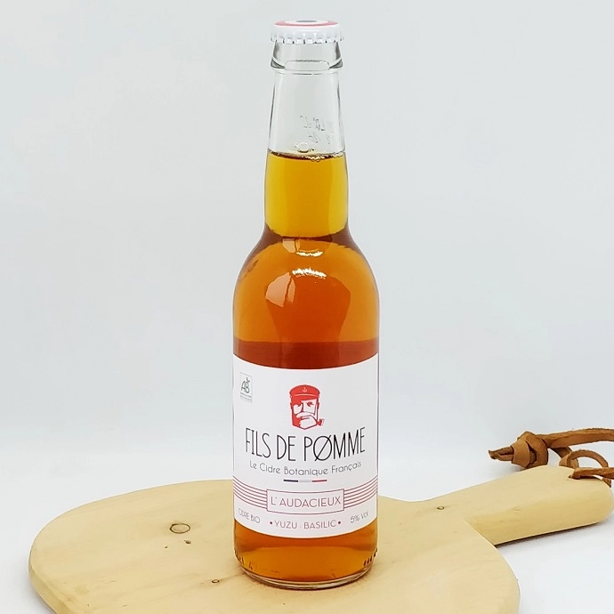 Cidre infusé "L'audacieux" BIO