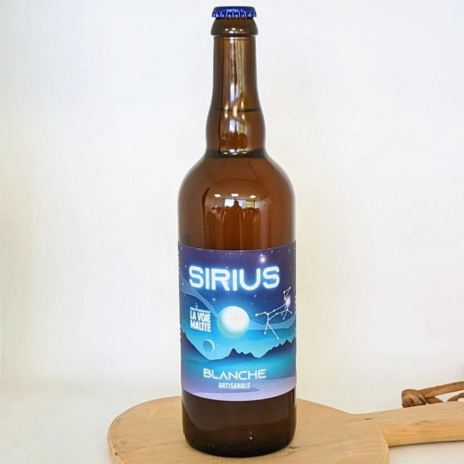 Bière blanche "Sirius" BIO