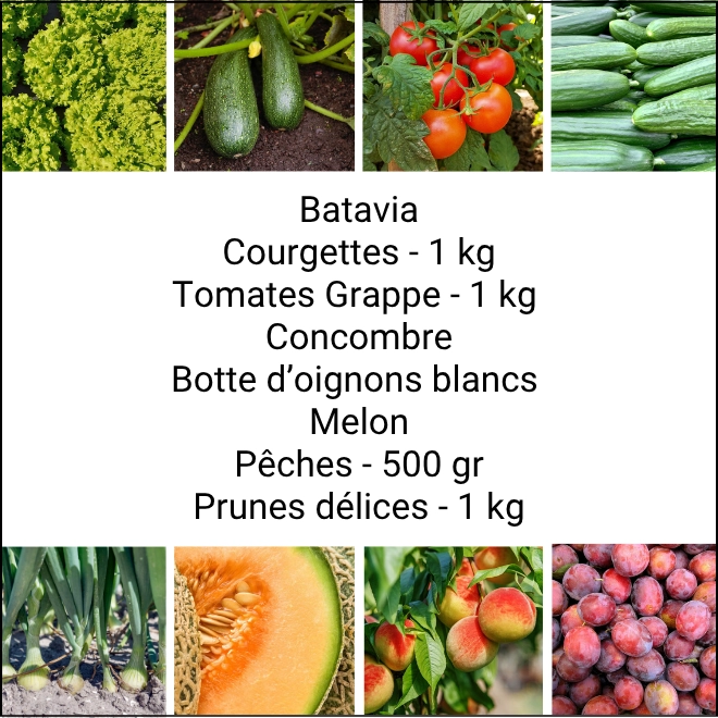 Panier MAXI Fruits & Légumes