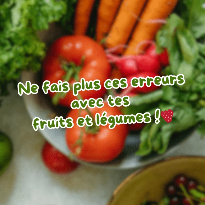 Conservation des fruits et légumes : les erreurs à éviter !