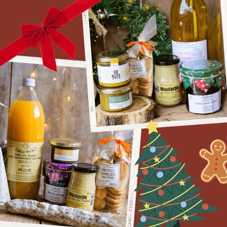 Fêtes de fin d'année : découvrez nos paniers garnis locaux très gourmands !