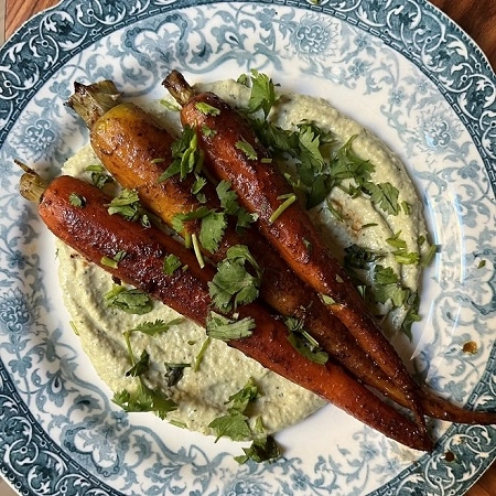 Recette des carottes rôties selon Wellness by Sophie