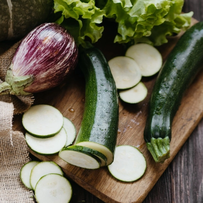 Courgettes et aubergines