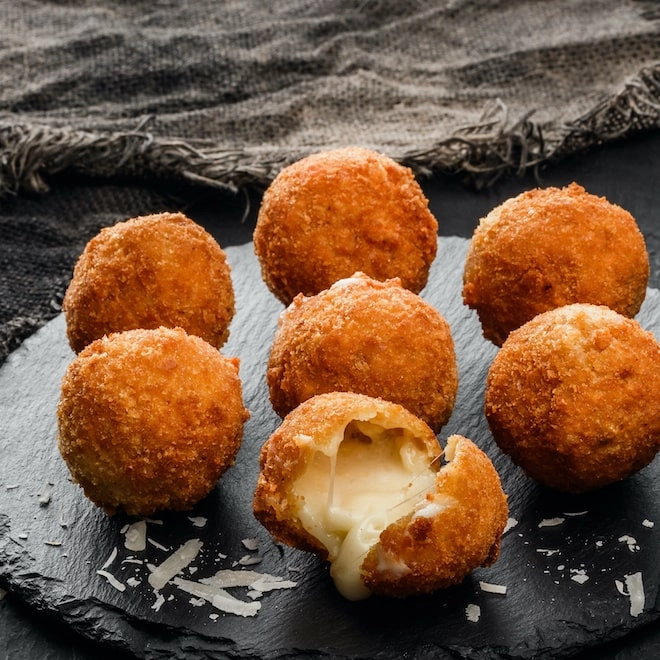Croquettes pomme de terre comté