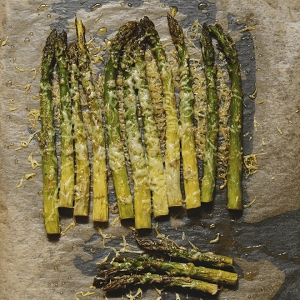 Asperges au four