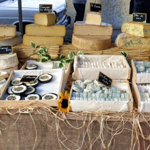 Les marchés du Rhône près de Lyon