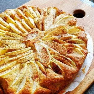 Gâteau moelleux aux pommes