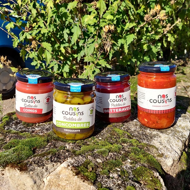 Gamme de conserves Nos cousins