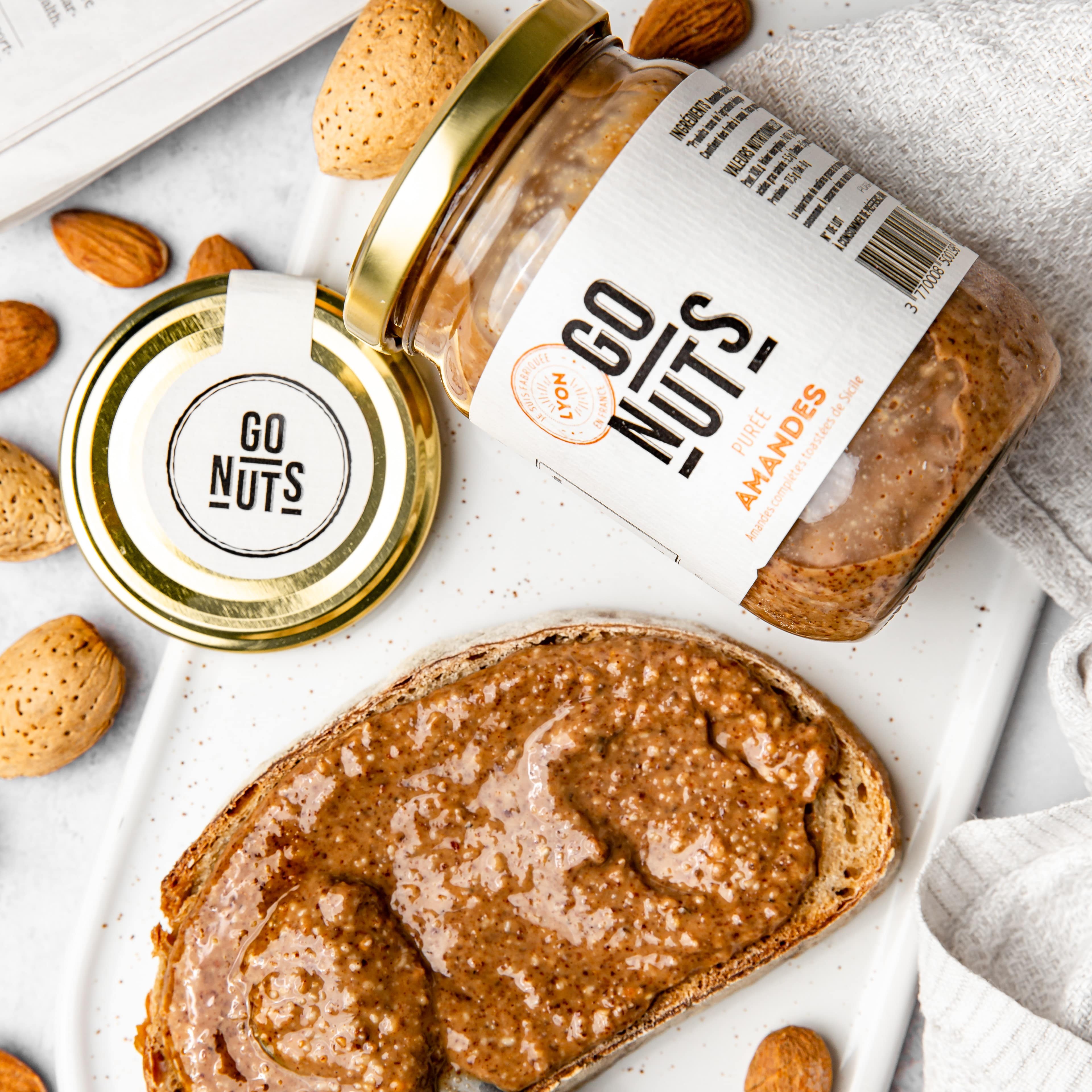 Purée d'amandes toastées BIO